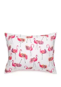 Zoey Flamingo Sham