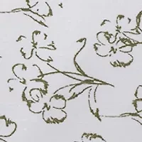 Green Floral Pillowcases