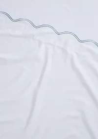 Wave Embroidered Sheet Set