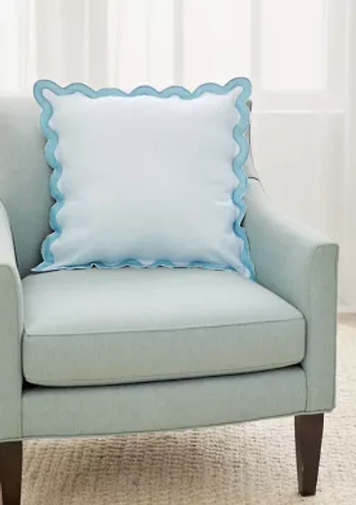 Society Social x Crown & Ivy™ The Amelia Wavy Pillow