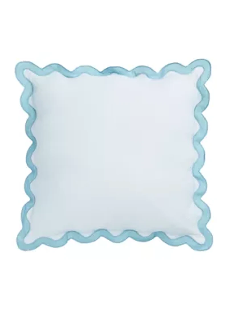 Society Social x Crown & Ivy™ The Amelia Wavy Pillow