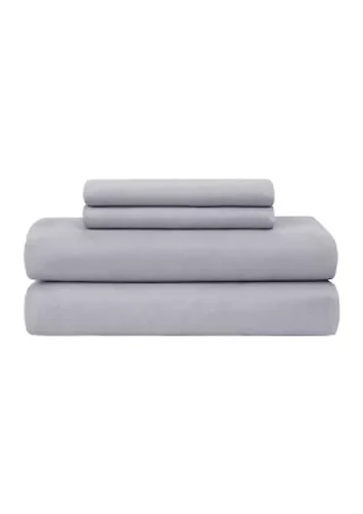 Solid Microfiber Sheet Set