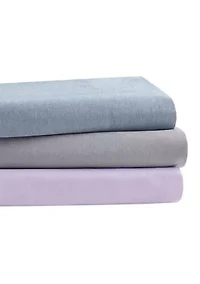 Solid Microfiber Sheet Set