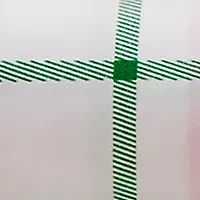Red Green Plaid Printed Sheet Set