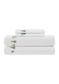Embroidered Texas Cactus Sheet Set