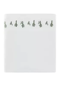 Embroidered Texas Cactus Sheet Set