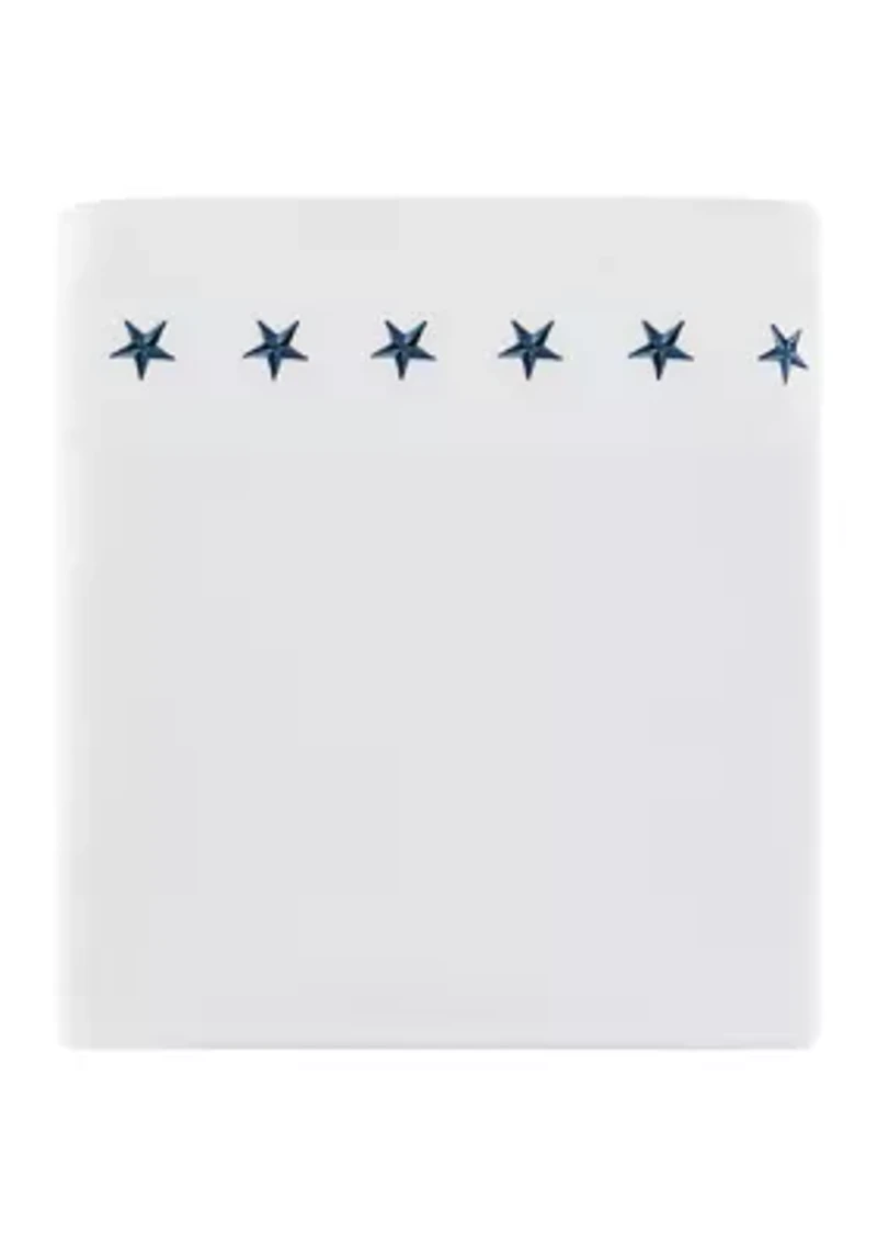 Embroidered Texas Star Sheet Set