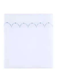Embroidered Scalloped Sheet Set