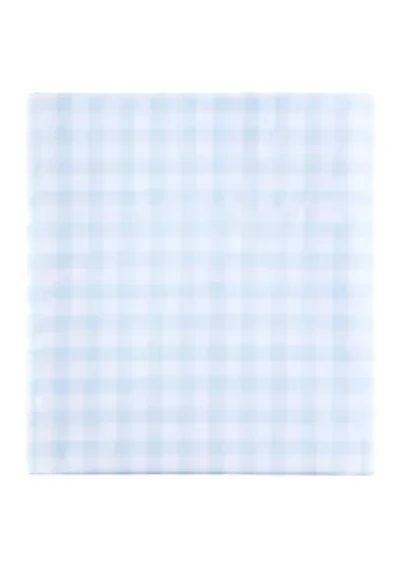 Blue Plaid Sheet Set