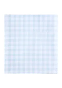 Blue Plaid Sheet Set