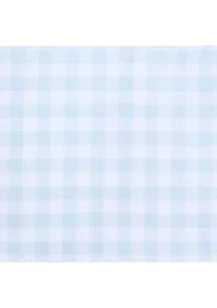 Blue Plaid Sheet Set