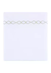Embroidered Scroll Sheet Set