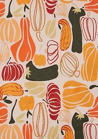 Fall Pumpkins Microfiber Sheet Set