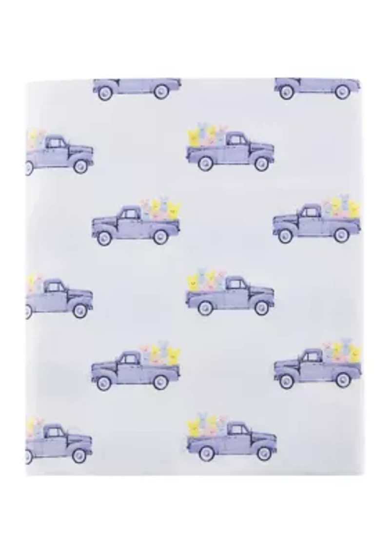 Truck with Bunnies Microfiber Sheet Set