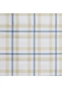 Blue Plaid Sheet Set