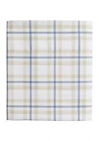 Blue Plaid Sheet Set