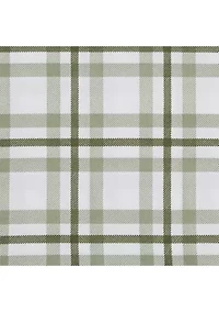 Green Plaid Sheet Set