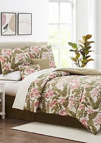 Palm 6 Piece Comforter Set
