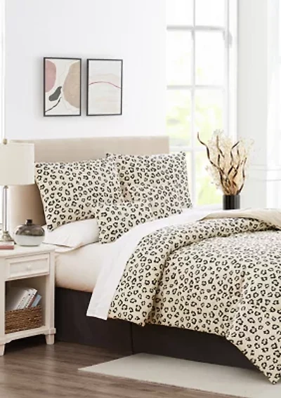 Cheetah Print 6-Piece Comforter Set
