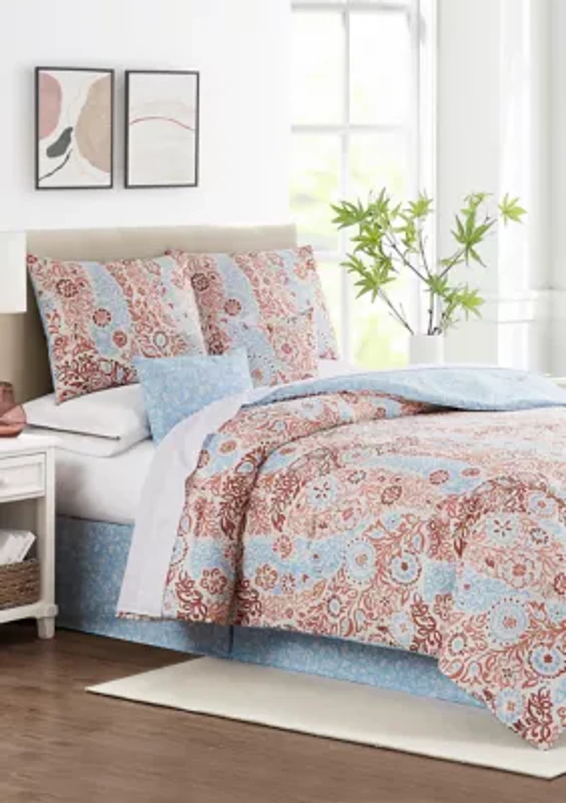 Floral Paisley Comforter Set