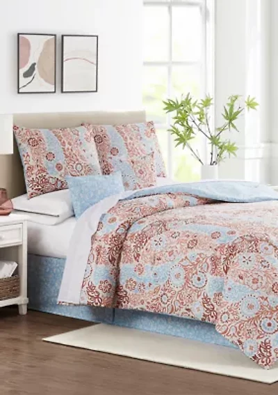Floral Paisley Comforter Set