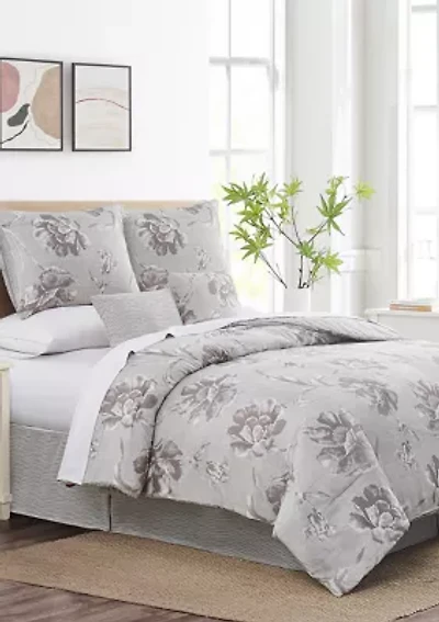 Grayson Reversible 6 Piece Comforter Set