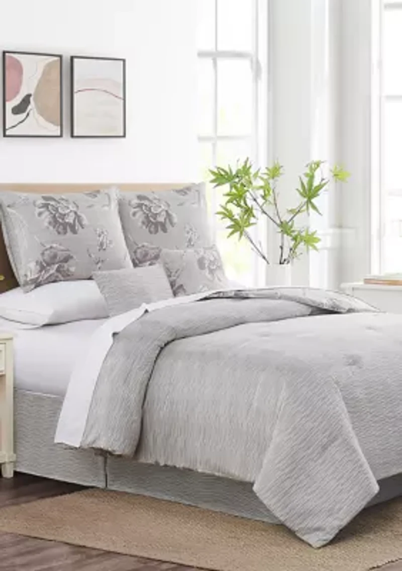 Grayson Reversible 6 Piece Comforter Set