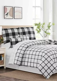Buffalo Plaid 6-Piece Comforter Set