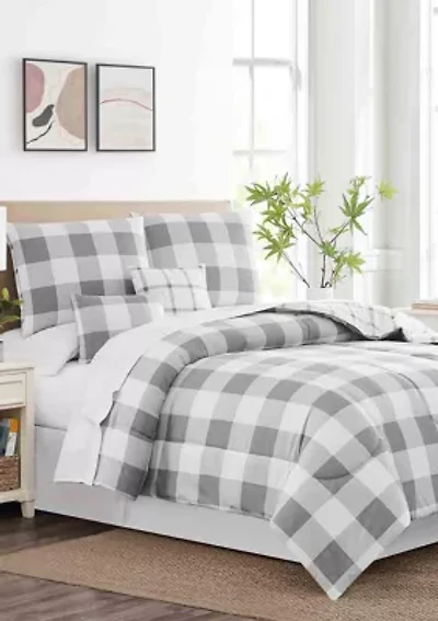 Buffalo Plaid 6-Piece Comforter Set