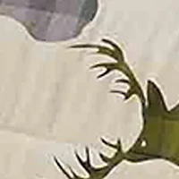 Deer Head 6-Piece Comforter Set