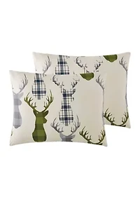 Deer Head 6-Piece Comforter Set
