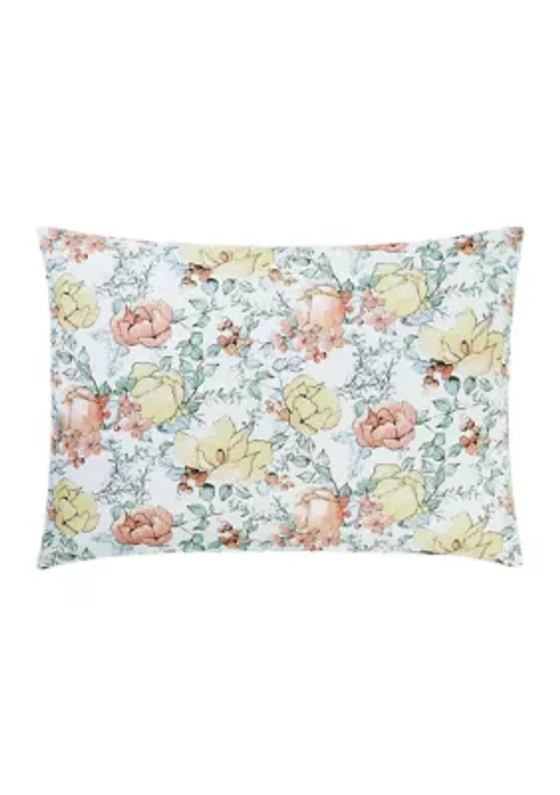 Watercolor Floral 6-Piece Comforter Set