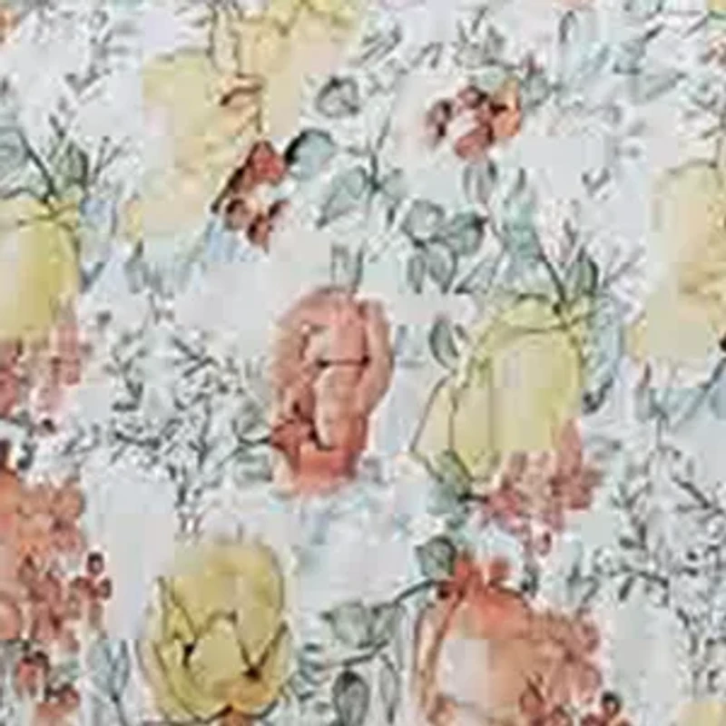 Watercolor Floral 6-Piece Comforter Set