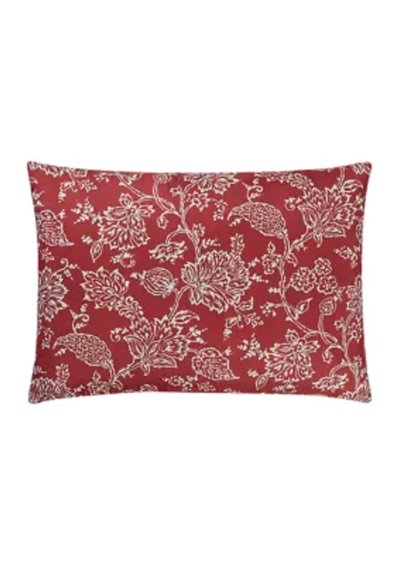 Red Jacobean Comforter Set