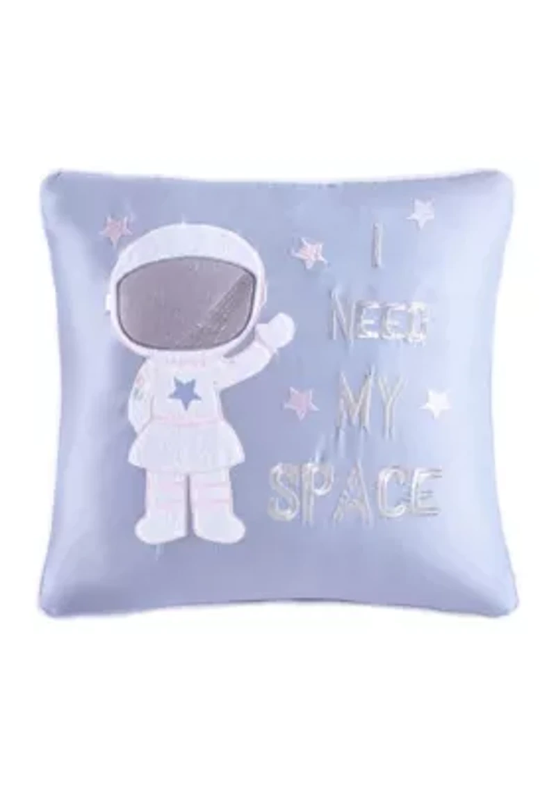 I Need My Space Throw Pillow