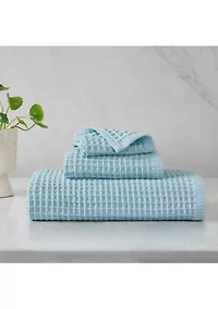 Waffle Knit Bath Towel