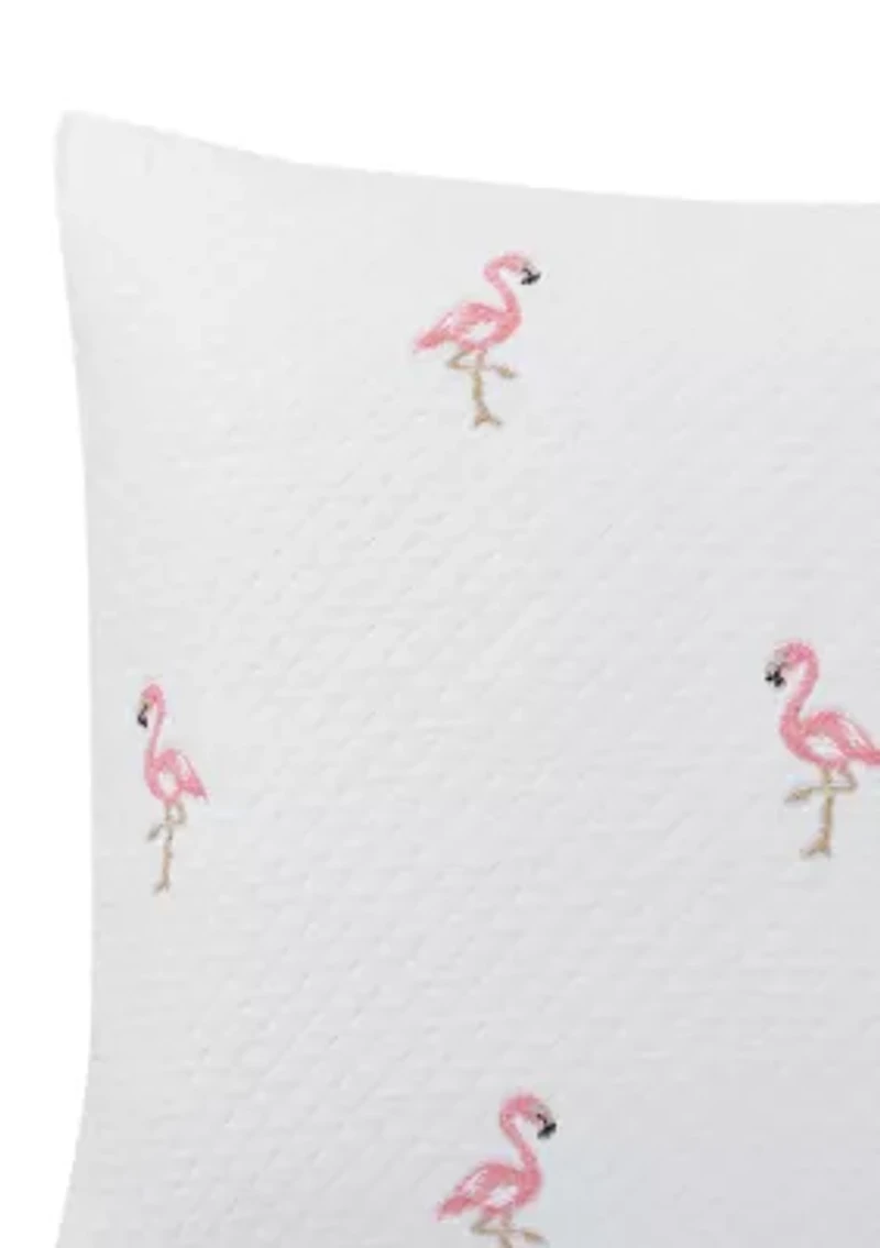 Flamingo European Matalasse Sham