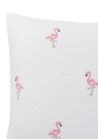 Flamingo European Matalasse Sham