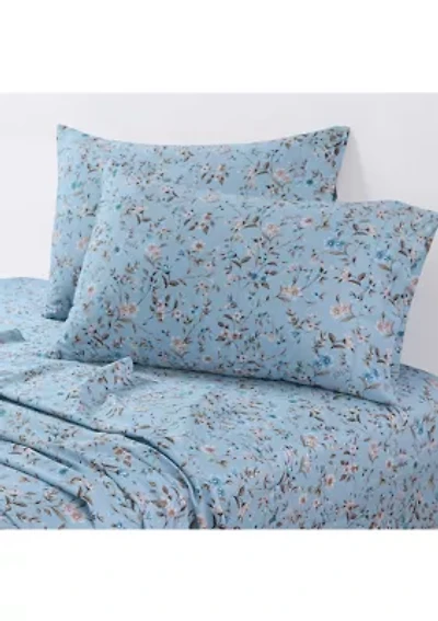 Organic Cotton Sateen 300 Thread Count Deep Pocket Sheet Set
