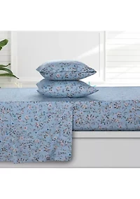 Organic Cotton Sateen 300 Thread Count Deep Pocket Sheet Set