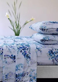 Printed 110 GSM Microfiber Deep Pocket Sheet Set