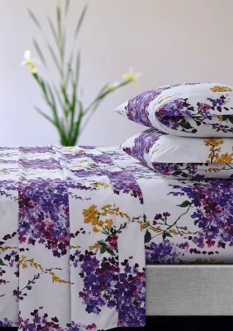 Printed 110-GSM Microfiber Deep Pocket Sheet Set