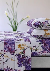 Printed 110-GSM Microfiber Deep Pocket Sheet Set