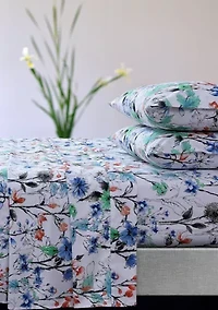 Printed 110 GSM Microfiber Deep Pocket Sheet Set