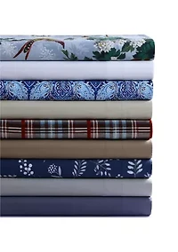 Solid 170-GSM Flannel Extra Deep Pocket Sheet Set