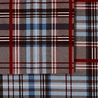 Brentwood Plaid 170-GSM Flannel Extra Deep Pocket Sheet Set