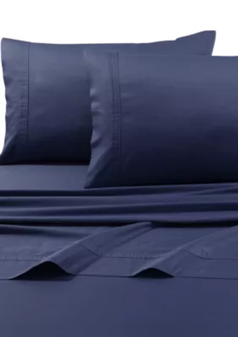 Egyptian Cotton Sateen 500 Thread Count 4-Piece Extra Deep Pocket Sheet Set