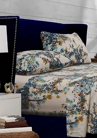 Casablanca Floral Printed Extra Deep Pocket Sheet Set