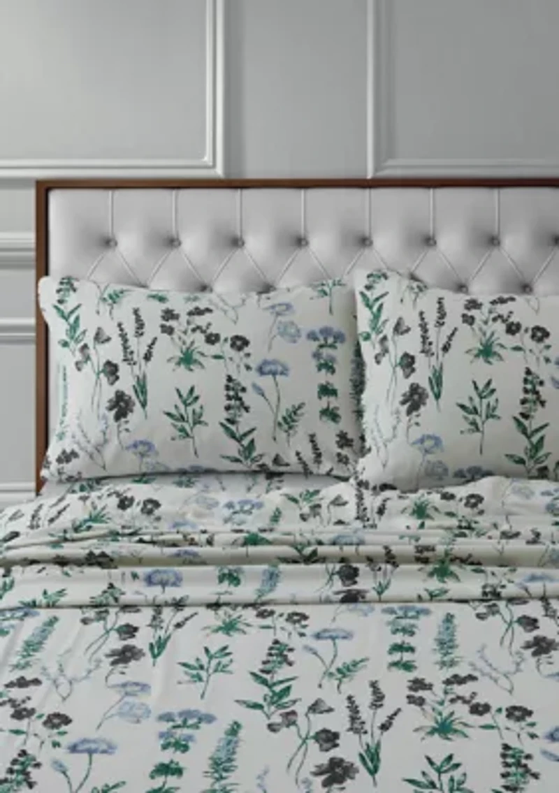 Comfy Stripe 170 GSM Cotton Flannel Printed Pillow Pair