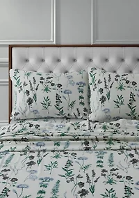 Comfy Stripe 170 GSM Cotton Flannel Printed Pillow Pair